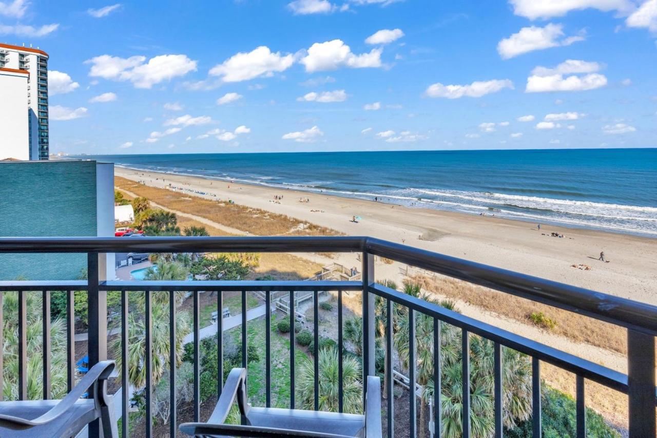 Ocean-Front Condos At Patricia Grand Myrtle Beach Eksteriør billede